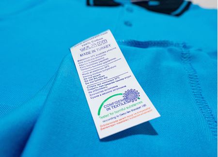 MAVİ KISA KOL LAKOS YAKA TİŞÖRT