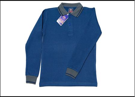 LACİVERT UZUN KOL LAKOS TİŞÖRT