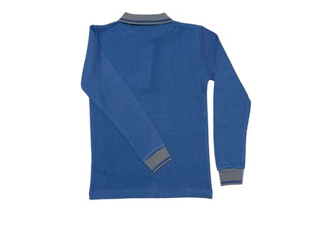 LACİVERT UZUN KOL LAKOS TİŞÖRT