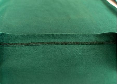 KOYU YEŞİL KISA KOL LAKOS YAKA TİŞÖRT