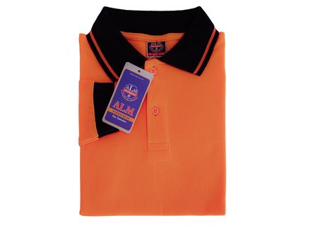 TURUNCU UZUN KOL LAKOS YAKA TİŞÖRT