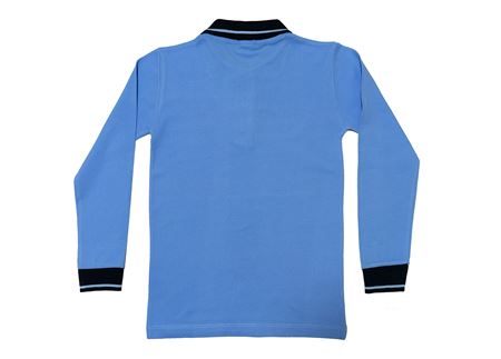 UZUN KOL MAVİ LAKOS TİŞÖRT