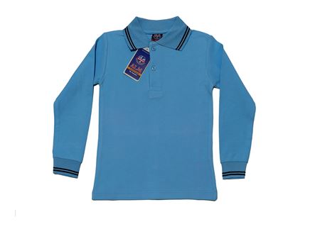 UZUN KOL BUZ MAVİ LAKOS TİŞÖRT