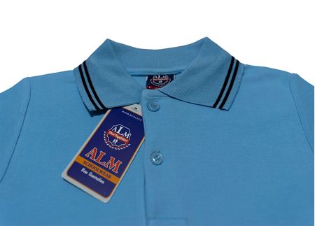 UZUN KOL BUZ MAVİ LAKOS TİŞÖRT