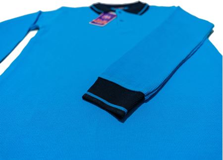 UZUN KOL MAVİ LAKOS TİŞÖRT