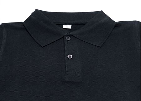 SİYAH UZUN KOL LAKOS YAKA TİŞÖRT