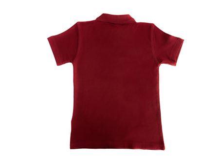 BORDO KISA KOL LAKOS YAKA TİŞÖRT