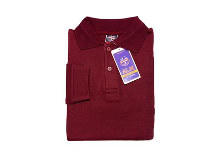 BORDO UZUN KOL LAKOS YAKA TİŞÖRT