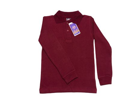 BORDO UZUN KOL LAKOS YAKA TİŞÖRT