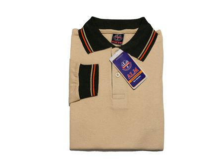 ANTİK BEYAZ UZUN KOL LAKOS YAKA TİŞÖRT