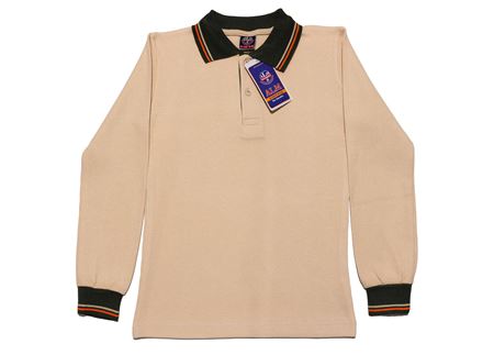 ANTİK BEYAZ UZUN KOL LAKOS YAKA TİŞÖRT