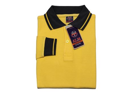 SARI UZUN KOL LAKOS YAKA TİŞÖRT