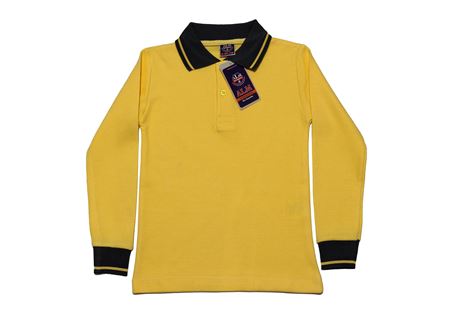 SARI UZUN KOL LAKOS YAKA TİŞÖRT