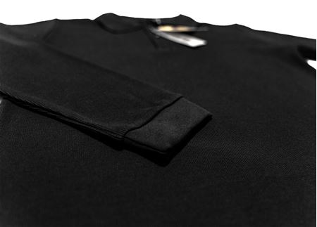 SİYAH UZUN KOL POLO YAKA TİŞÖRT