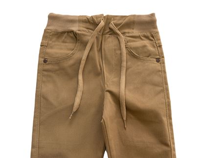 TAM LASTİKLİ PAÇA DÜZ ORTAOKUL BEJ