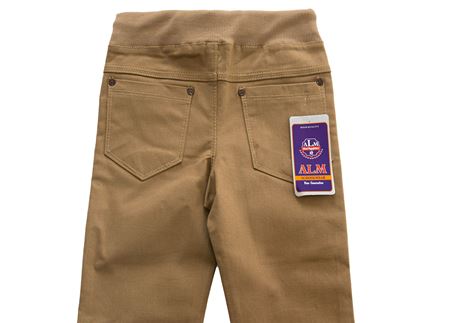 TAM LASTİKLİ PAÇA DÜZ ORTAOKUL BEJ