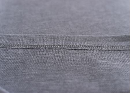 GRİ KISA KOL LAKOS YAKA TİŞÖRT