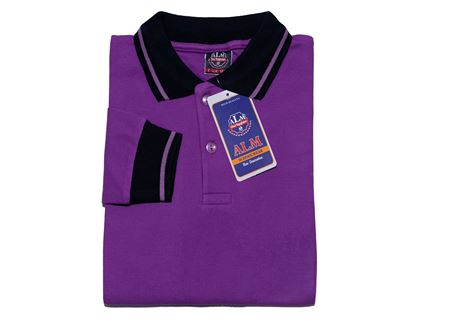 MOR UZUN KOL LAKOS YAKA TİŞÖRT