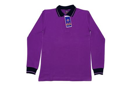 MOR UZUN KOL LAKOS YAKA TİŞÖRT