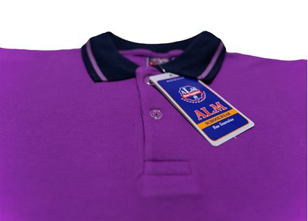 MOR UZUN KOL LAKOS YAKA TİŞÖRT