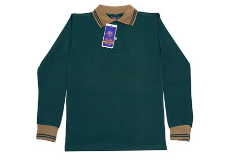 SELANİK KOYU YEŞİL UZUN KOL LAKOS TİŞÖRT