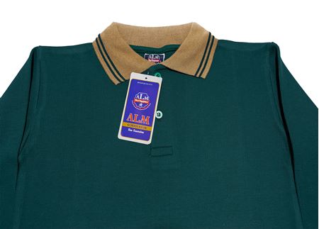 SELANİK KOYU YEŞİL UZUN KOL LAKOS TİŞÖRT