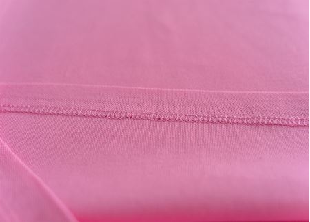 GRİ YAKA PEMBE UZUN KOL LAKOS TİŞÖRT