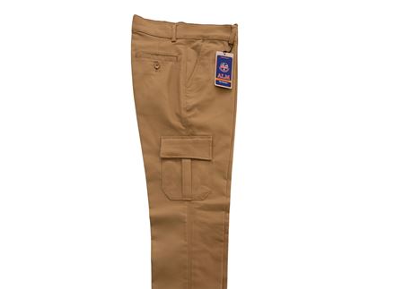 BEL-PAÇA DÜZ KOMANDO CEP PANTOLON BEJ