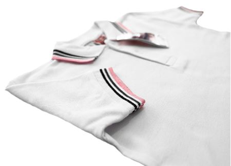 KISA KOL LAKOS YAKA TİŞÖRT BEYAZ