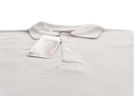 KISA KOL DÜZ YAKA POLO TİŞÖRT BEYAZ