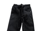 BEL-PAÇA LASTİK KLASİK PANTOLON SİYAH
